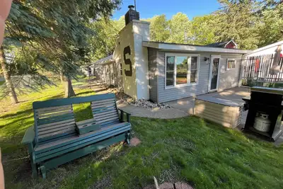 Image de W Lake Mitchell. Priv shared frontage. Snow trail access. Caberfae Peaks, 15 miles