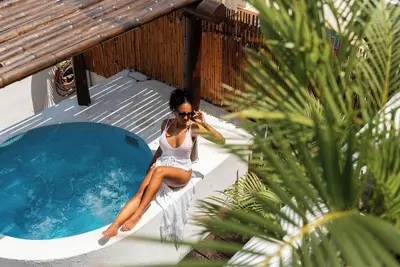 Image de Penthouse with private Jacuzzi. Super central!