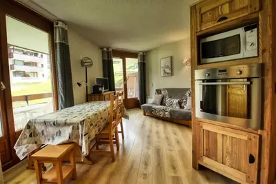 Image de Situé au pied des pistes de Morillon 1100