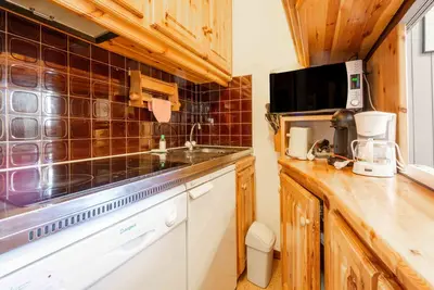 Image de Appartement \"T2 Tignes Val Claret\" avec vue sur les montagnes, balcon et Wi-Fi