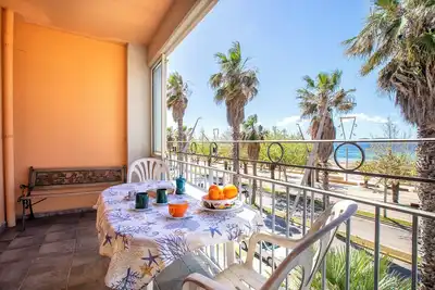 Image de Appartement \"Giallo Celeste\" avec vue sur la mer, balcon et Wi-Fi