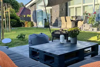 Image de Maison de vacances 'Maison de vacances idyllique' avec terrasse privée et Wi-Fi