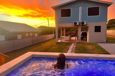 Image de Private pool 6 min walk to beach