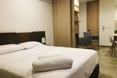 Image de A 300 m de la Playa, Cama Queen, Dispositivo \"alexa\". ! piscina, Gimnasio y Mas!