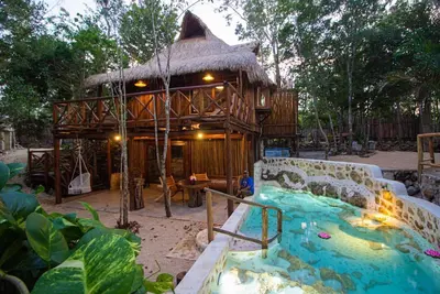 Image de Cabaña con Piscina Privada Tulum