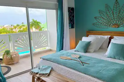 Image de Appartement Nakupenda - Duplex de charme à Orient Bay, 2 minutes de la plage