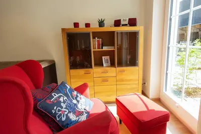 Image de Ferienwohnung Alter Pferdestall, 82 qm, 2 Schlafzimmer, Terrasse, Max. 6 Personen