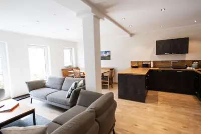 Image de Ferienwohnung Alter Kuhstall, 97 qm, 3 Schlafzimmer, Terrasse, Max. 8 Personen