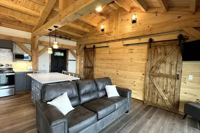 Riversong Timberframe Cabin with Gorgeous  Water Views