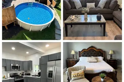 Image de Eastside vibes ~ Roomy. Peaceful. Charming. Free parking, 3 Br, 2 bath, Sleeps 6