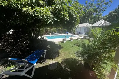 Image de Historic Garrison 3br Villa w/ Private Pool - Close to beaches & racetrack!