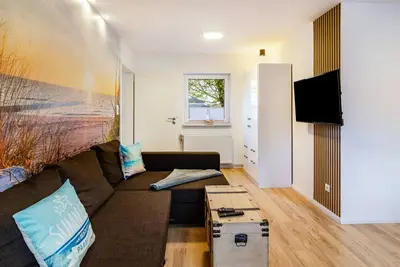 Image de Appartement de vacances 'Wellenrauschen' avec jardin, terrasse, bain à remous et Wi-Fi