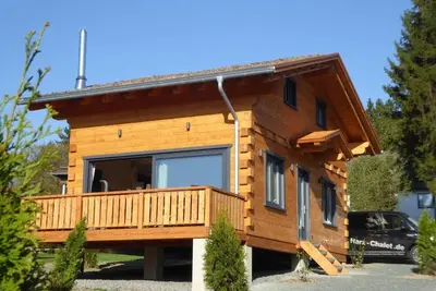 Image de 5-Sterne Blockhaus Romantik Hütte Ferienhaus