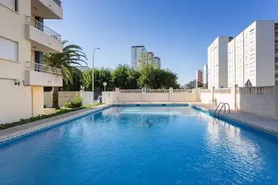 Image de Appartement de vacances \"Gandiazar 2\" avec vue sur la mer, piscine partagée et Wi-Fi