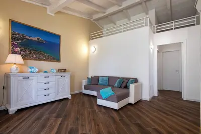 Image de Maison de vacances 'La Chicca' avec vue sur la mer, terrasse privée et jardin privé