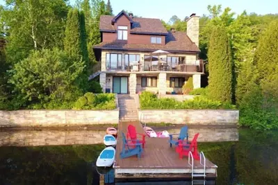 Le Majestueux, Bord de l'eau, Spa, Bbq, plein-air & Ski