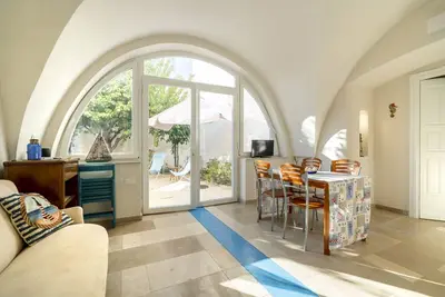 Image de Villa « Agrumeto Sul Mare » avec vue sur la mer, Wi-Fi et climatisation