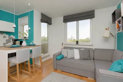 Image de Bukowińska 12 | Bright Apartment | Desk
