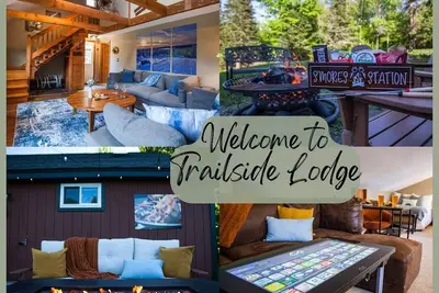 Image de Trailside Lodge - Direct Trail Access with Game Table, New Ac