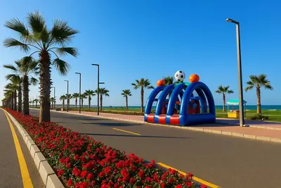 Image de Port Said city, Damietta Port Said coastal road