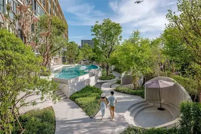 Image de 27sq. m Olive Sky Apt. in Bangna @Si Iam Mrt.