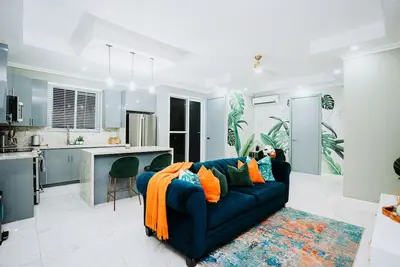 \nLuxury Condo with Rooftop Pool in Kingston Jamaica