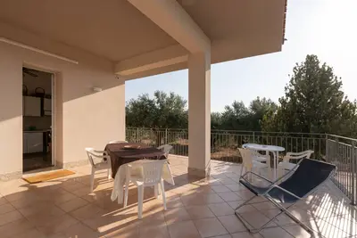 Image de Maison de vacances 'Calatijuncu' avec vue sur la mer, Wi-Fi et climatisation