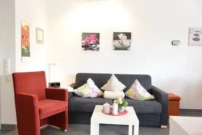 Ferienwohnung Amelie im Erdgeschoss, 2 Schlafzimmer, Wohnfläche 54 m², 3 Pers