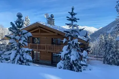 Image de Chalet de luxe avec espace détente pour 10