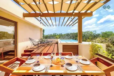 Image de Tulum Jungle Penthouse - Private Rooftop Pool