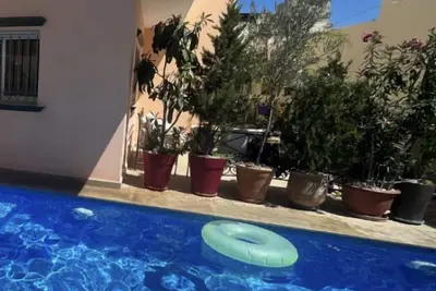 Image de Luxurious villa with swimming pool and garden and terrace, city center of Tangier