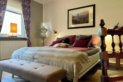 Large apartment with a view of the graduation house