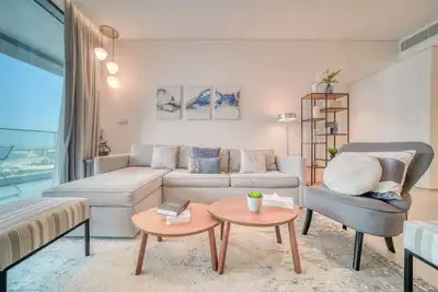 Image de Modern 2br w/ Sea View Balcony at Address Jbr