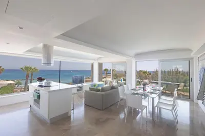 Image de Apt. Thalia, Luxury 2bdr Protaras Beachfront Apartment with Communal Pool