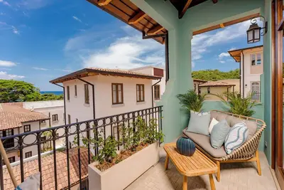 Seaside Retreat with Plunge Pool & Balconies, at Las Catalinas