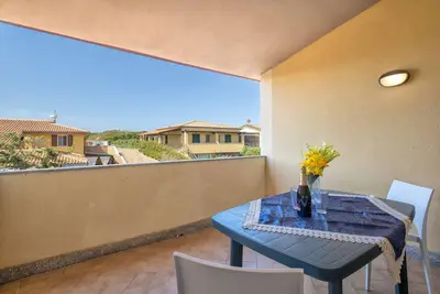 Image de Casa Vacanze \"Baia delle Mimose Vista Mare\" avec Vue Mer, Balcon