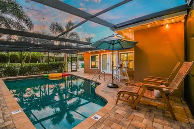 Image de Salt system Private Pool. Child friendly. Scenic Backyard. Near Clearwater Pier 60