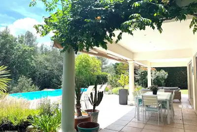 Image de A beautiful 5 bedroom modern villa located in Biot between Cannes and Nice.
