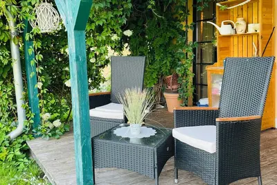 Image de Gemütliches Ferienhaus auf der Weidelandfarm