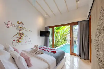 Image de One bedroom private pool and bathub with rooftop