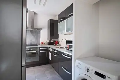 Image de Appt spacieux, proche Ggl Stadium, 4 pers, WiFi