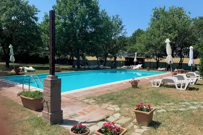 Image de Maison de vacances \"Il Forcone\" avec piscine partagée et Wi-Fi