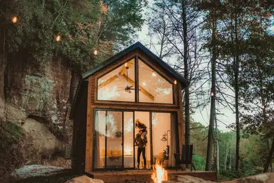 Image de Nordic Cabin | Cliffside | Pet Friendly | Sleep 4