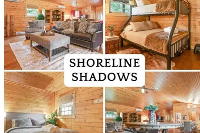 Image de Cozy Log Cabin w/ Hot Tub – Walk to Buckeye Lake