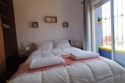 Image de Appartement avec un balcon Vue sur la Montagne