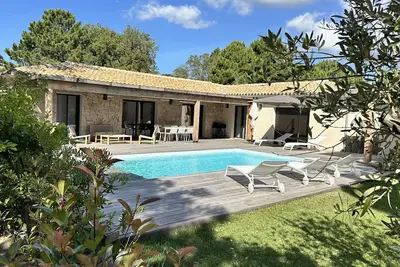 Image de villa Casa Rossa 10 personnes avec piscine privée Porto Vecchio