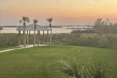 Beautiful view from this condo in Placida!