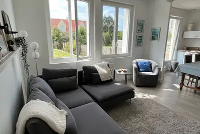 Image de Maison de Ville à la mer Très Bien Équipée Proche Centre Avec Commerces