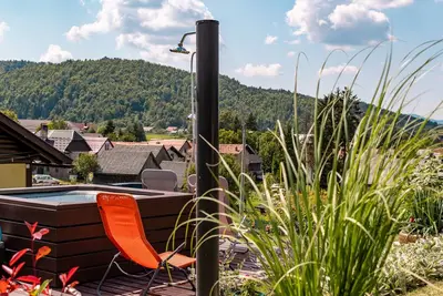 Image de Appartement d'une chambre avec la terrasse Prezid, Gorski kotar (A-20260-b)