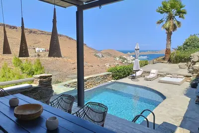 Image de Stone villa with private pool Sea ant Mountain View. Alone ant next to everything